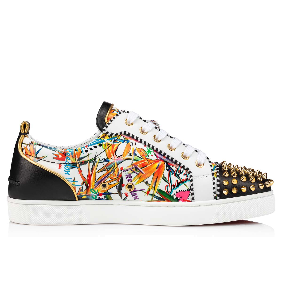 Christian Louboutin  FreeLouis Junior Spikes Low Sneaker - DesignerGu