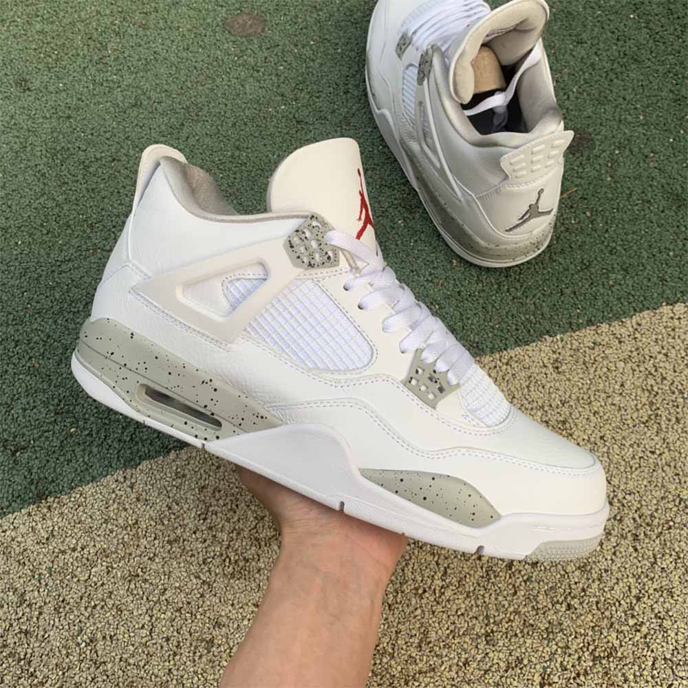 Jordan AJ 4 Retro 'White Oreo' 2021 - DesignerGu