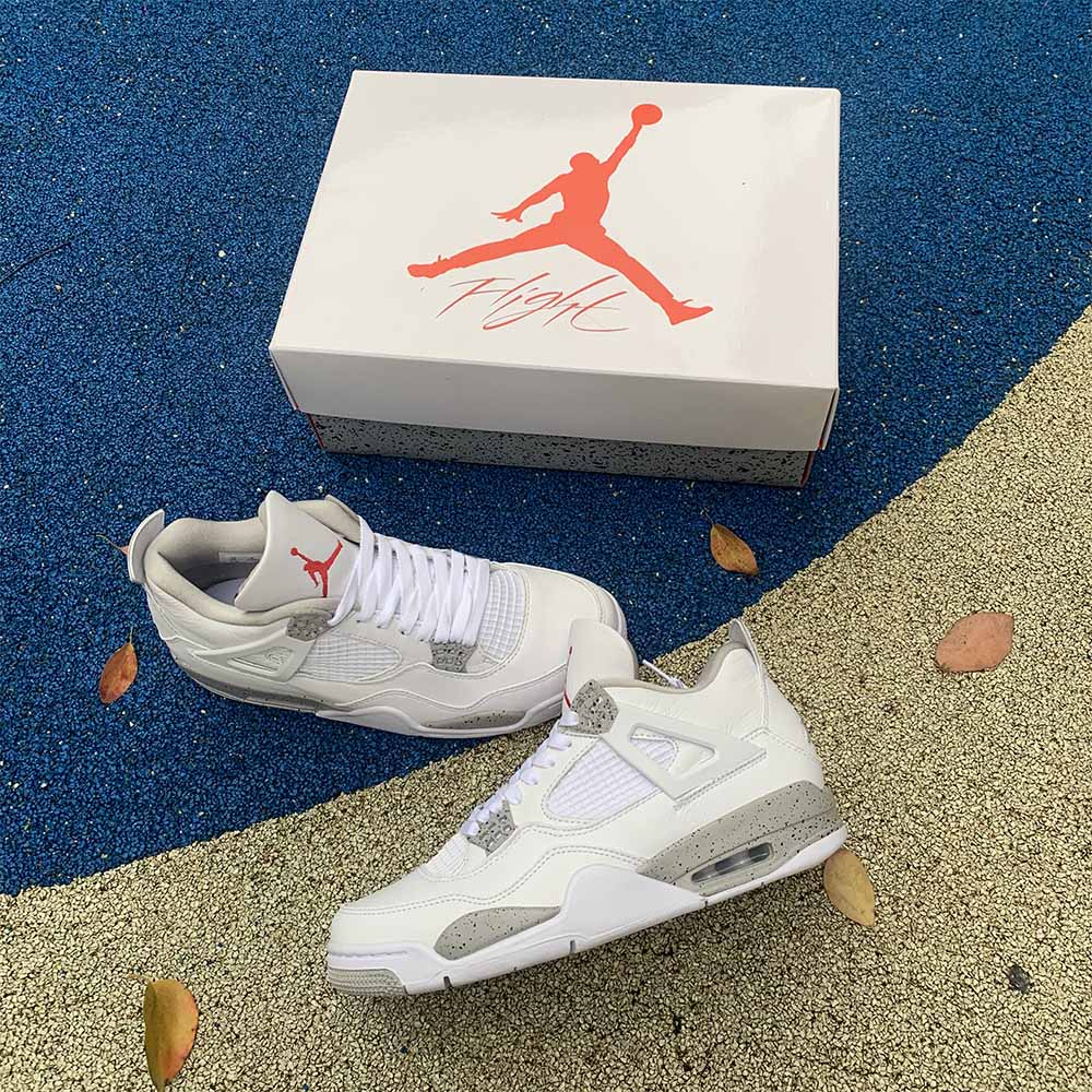 Jordan AJ 4 Retro 'White Oreo' 2021 - DesignerGu