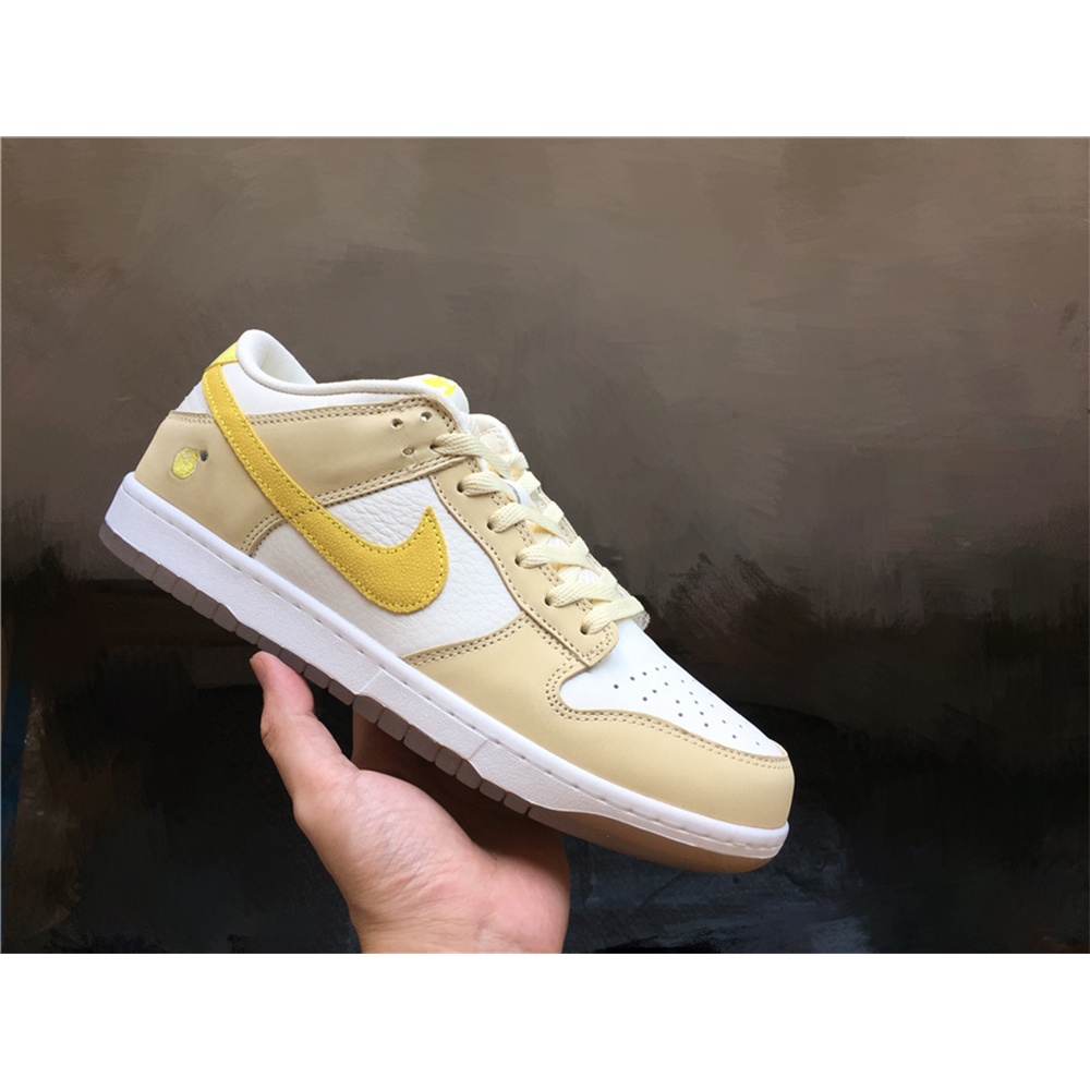 Nike Dunk Low 'Lemon Drop' Sneakers - DesignerGu