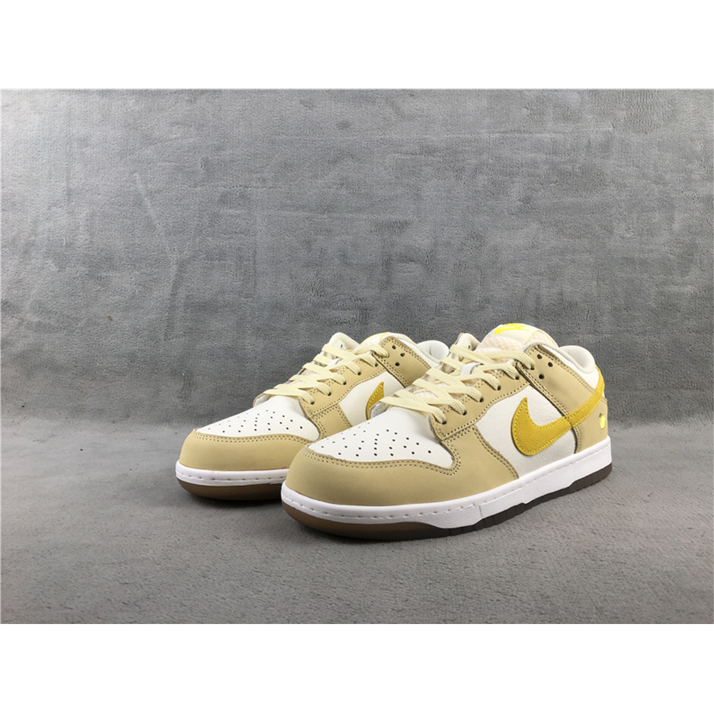 Nike Dunk Low 'Lemon Drop' Sneakers - DesignerGu