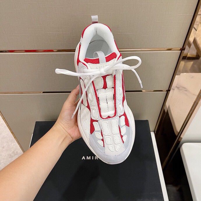 Amiri Bone Runner Red - DesignerGu