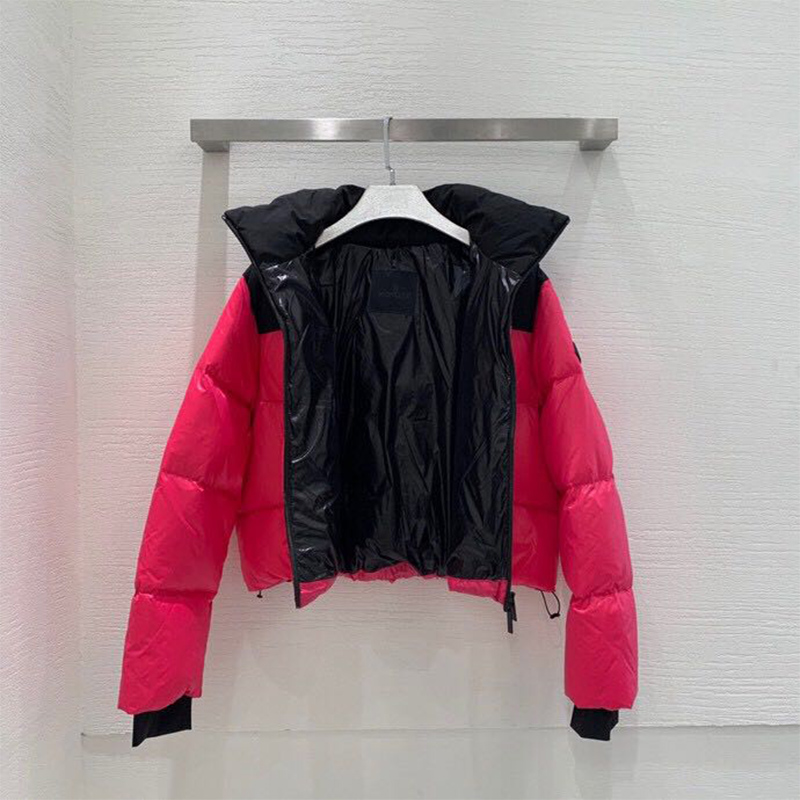 Moncler  Jasione Short Down Jacket In Bubblegum Pink - DesignerGu