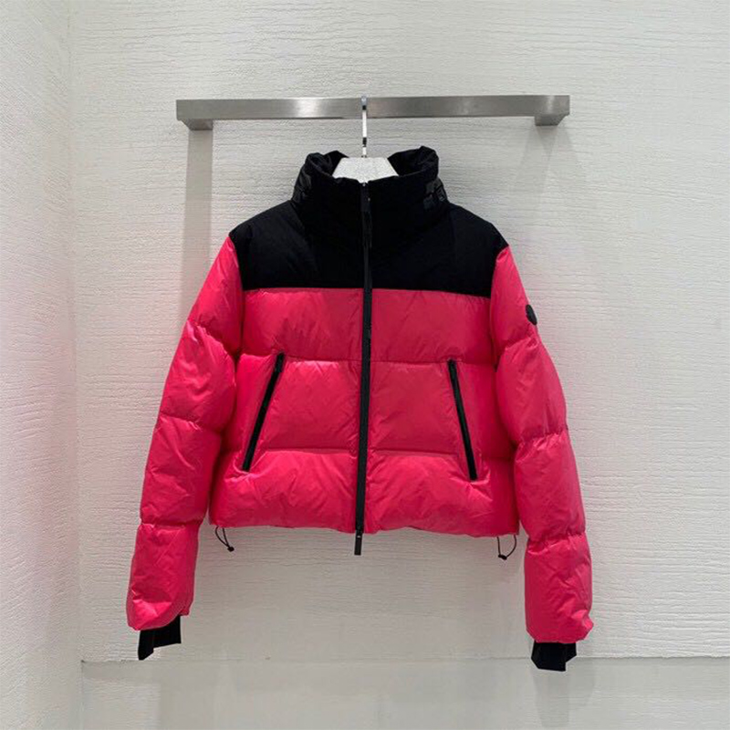 Moncler  Jasione Short Down Jacket In Bubblegum Pink - DesignerGu