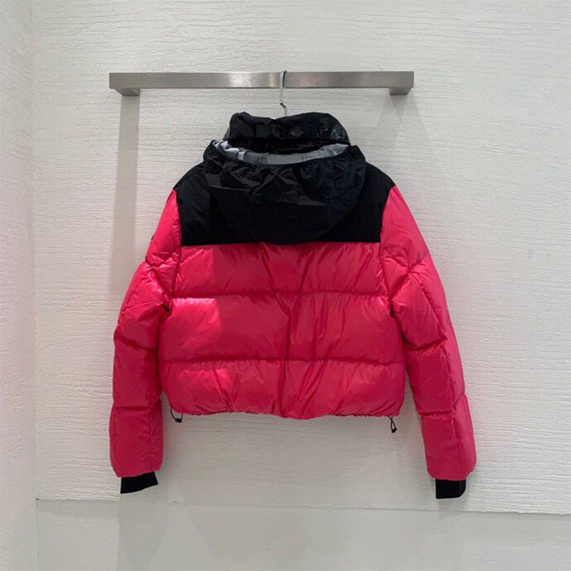 Moncler  Jasione Short Down Jacket In Bubblegum Pink - DesignerGu