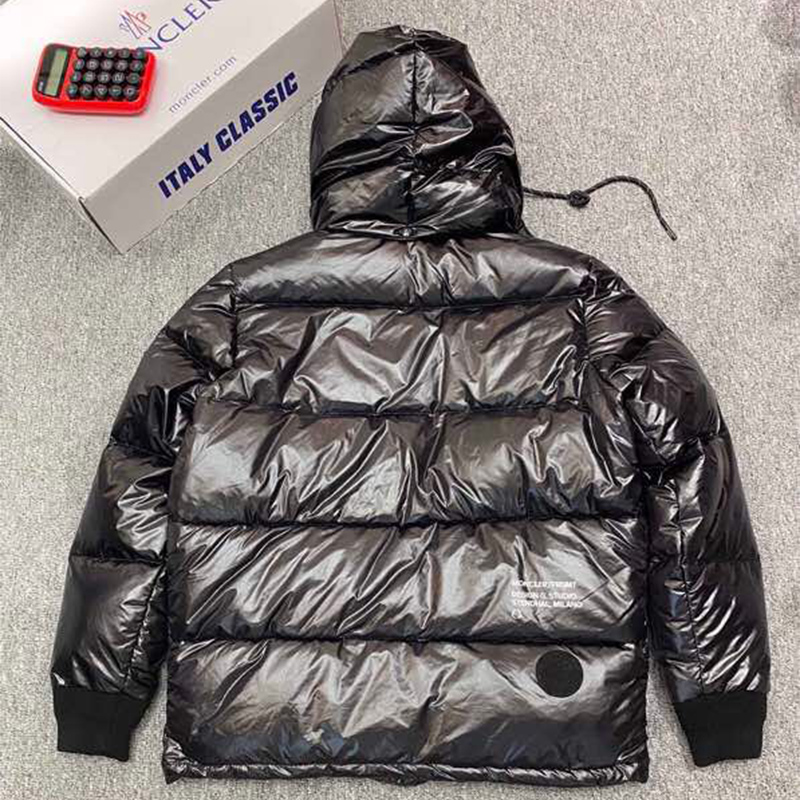 Moncler Anthemyx Short Down Jacket In Black - DesignerGu