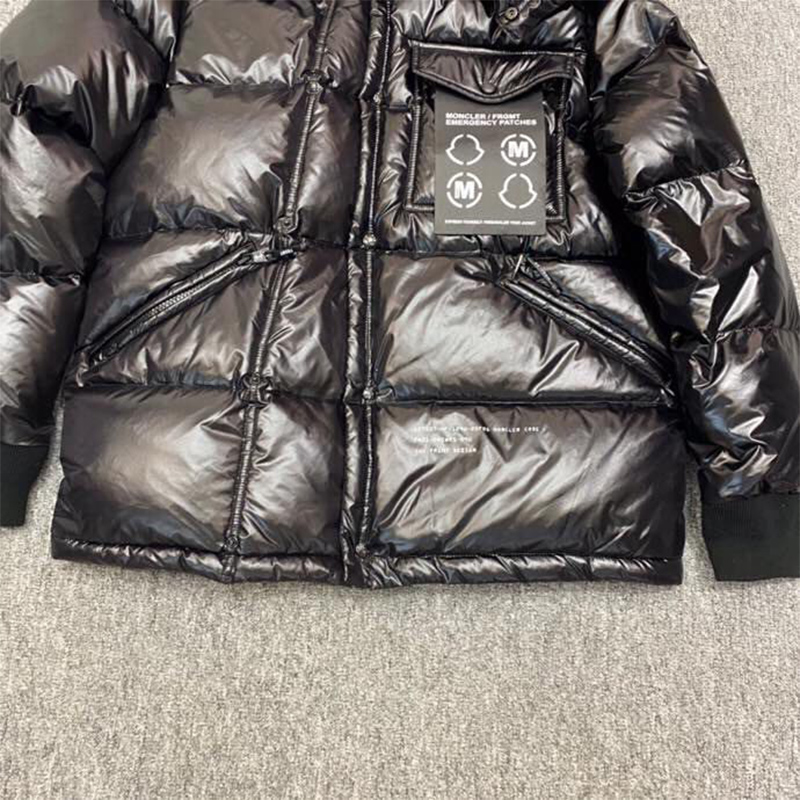 Moncler Anthemyx Short Down Jacket In Black - DesignerGu