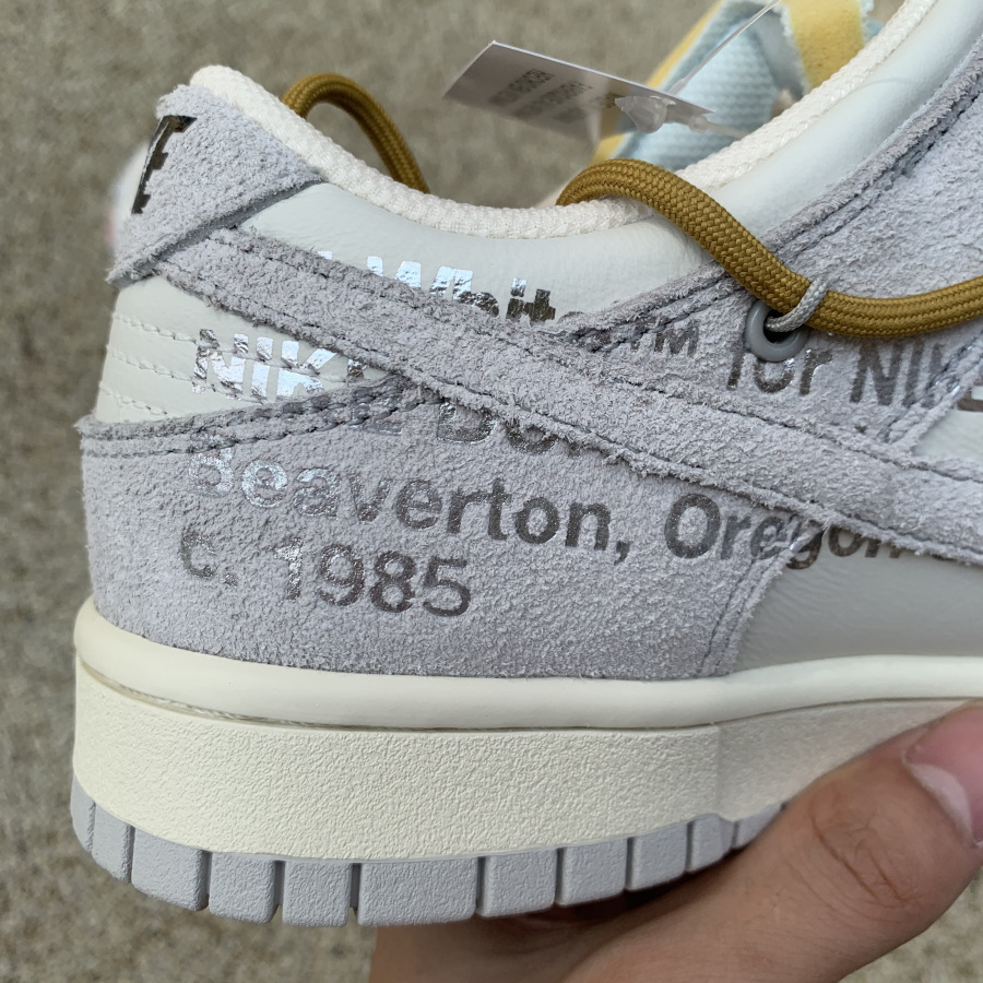 Nike Dunk Low Off-White Lot 37 - DesignerGu