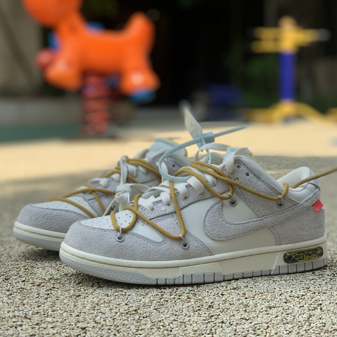 Nike Dunk Low Off-White Lot 37 - DesignerGu