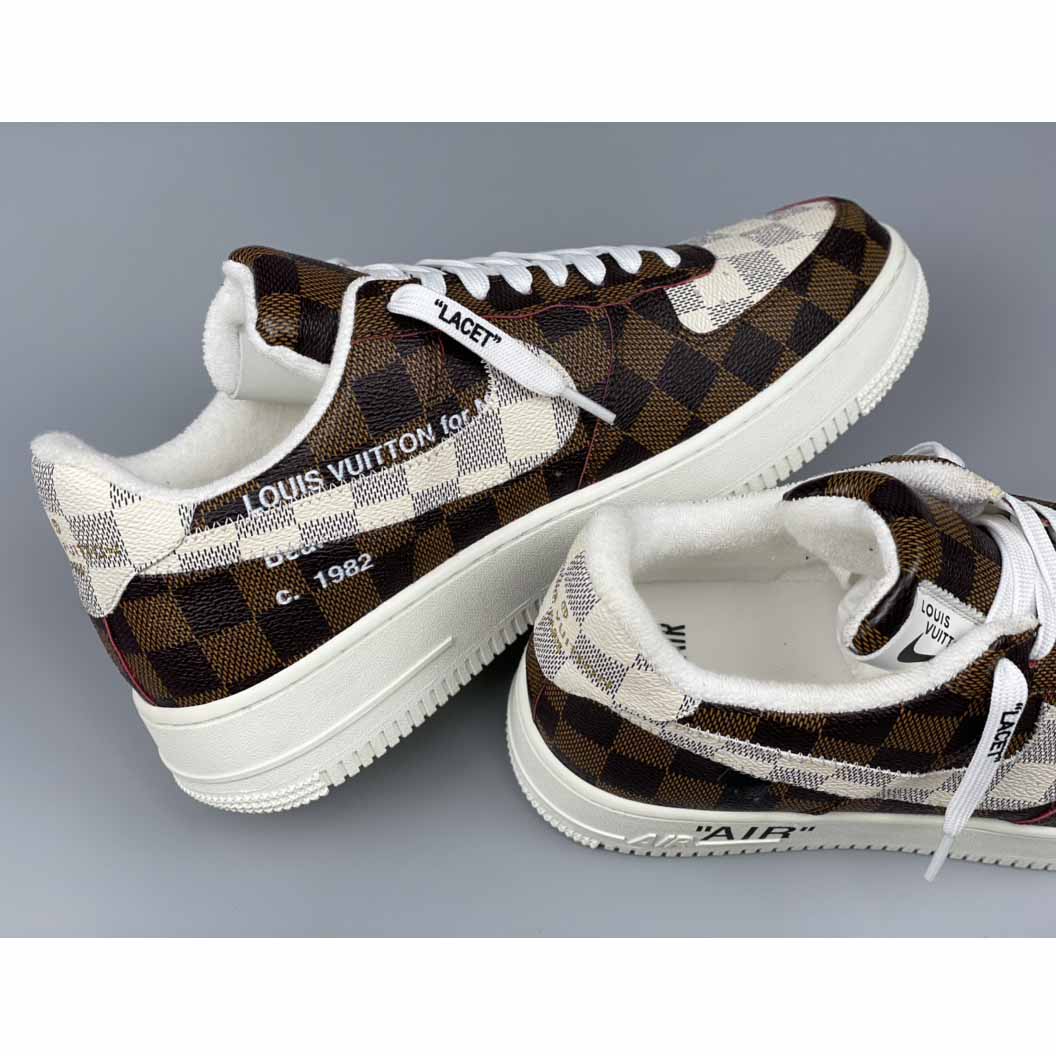 Louis Vuitton X Nike Air Force 1 Sneaker - DesignerGu