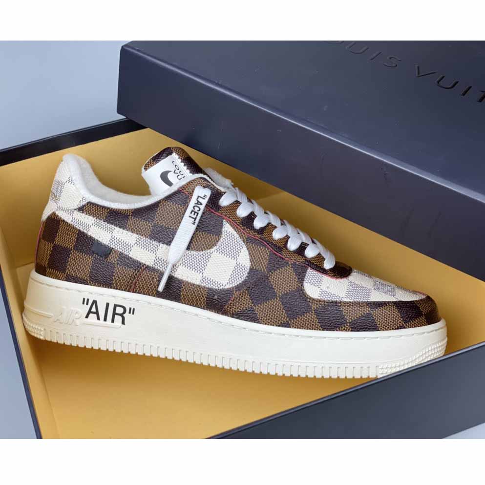 Louis Vuitton X Nike Air Force 1 Sneaker - DesignerGu