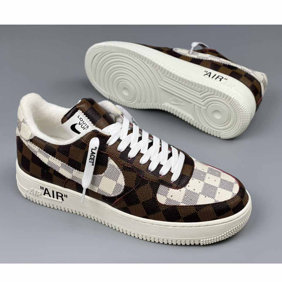 Louis Vuitton X Nike Air Force 1 Sneaker - DesignerGu