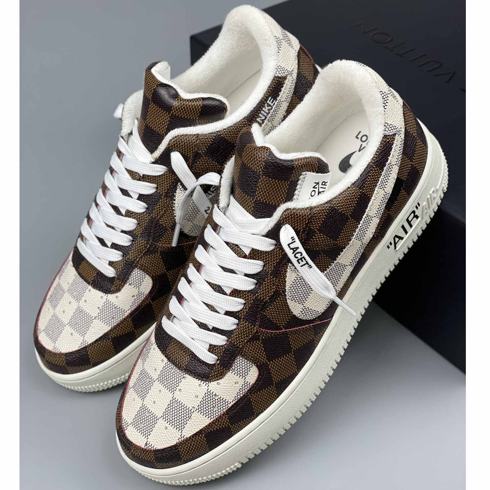 Louis Vuitton X Nike Air Force 1 Sneaker - DesignerGu