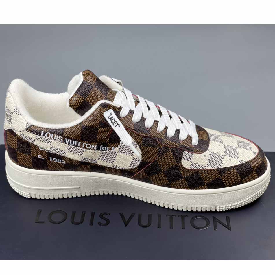 Louis Vuitton X Nike Air Force 1 Sneaker - DesignerGu