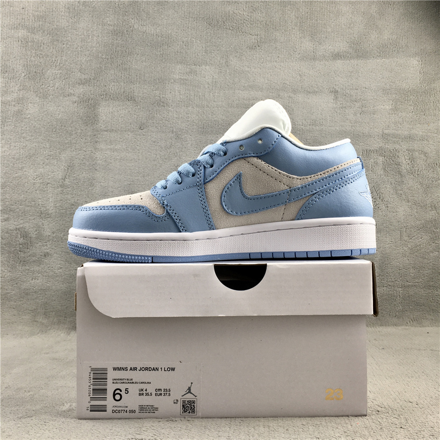 Nike Low Dunk Sneaker In Blue&White - DesignerGu