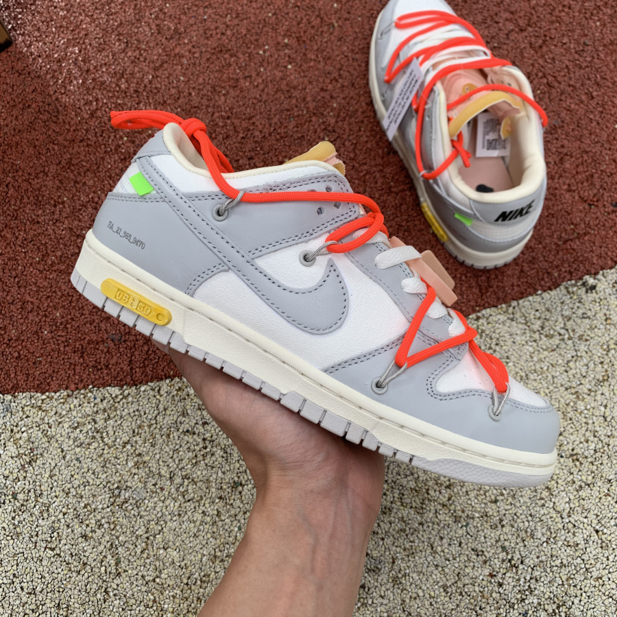 Nike X Off-White Dunk Low Lot 06 "The 50" - DesignerGu