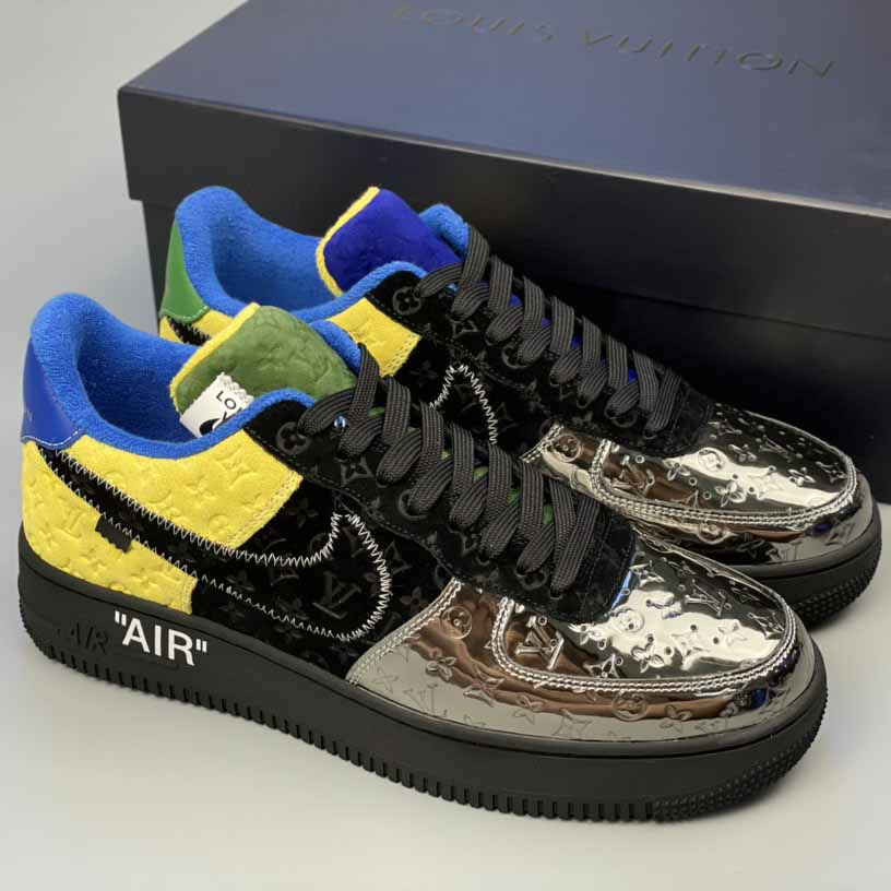 Louis Vuitton X Nike Air Force 1 Sneaker - DesignerGu