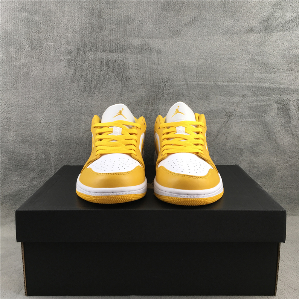 Jordan AJ 1 Low “Pollen” Sneakers - DesignerGu