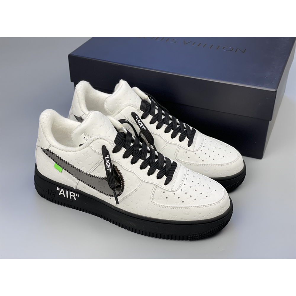 Louis Vuitton X Nike Air Force 1 Sneaker White - DesignerGu