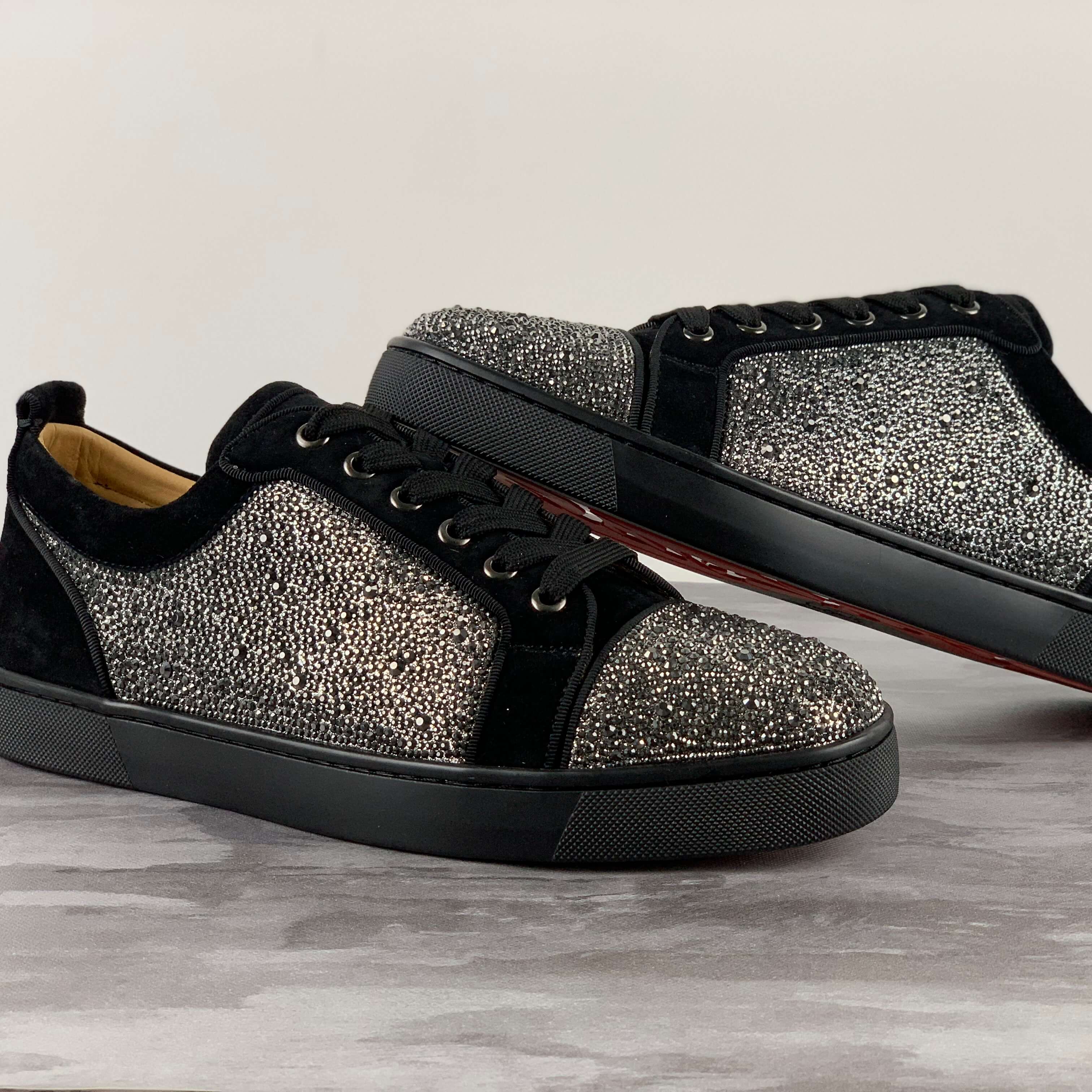 Christian Louboutin [50% Discount]  Louis Junior Mix Strass - DesignerGu