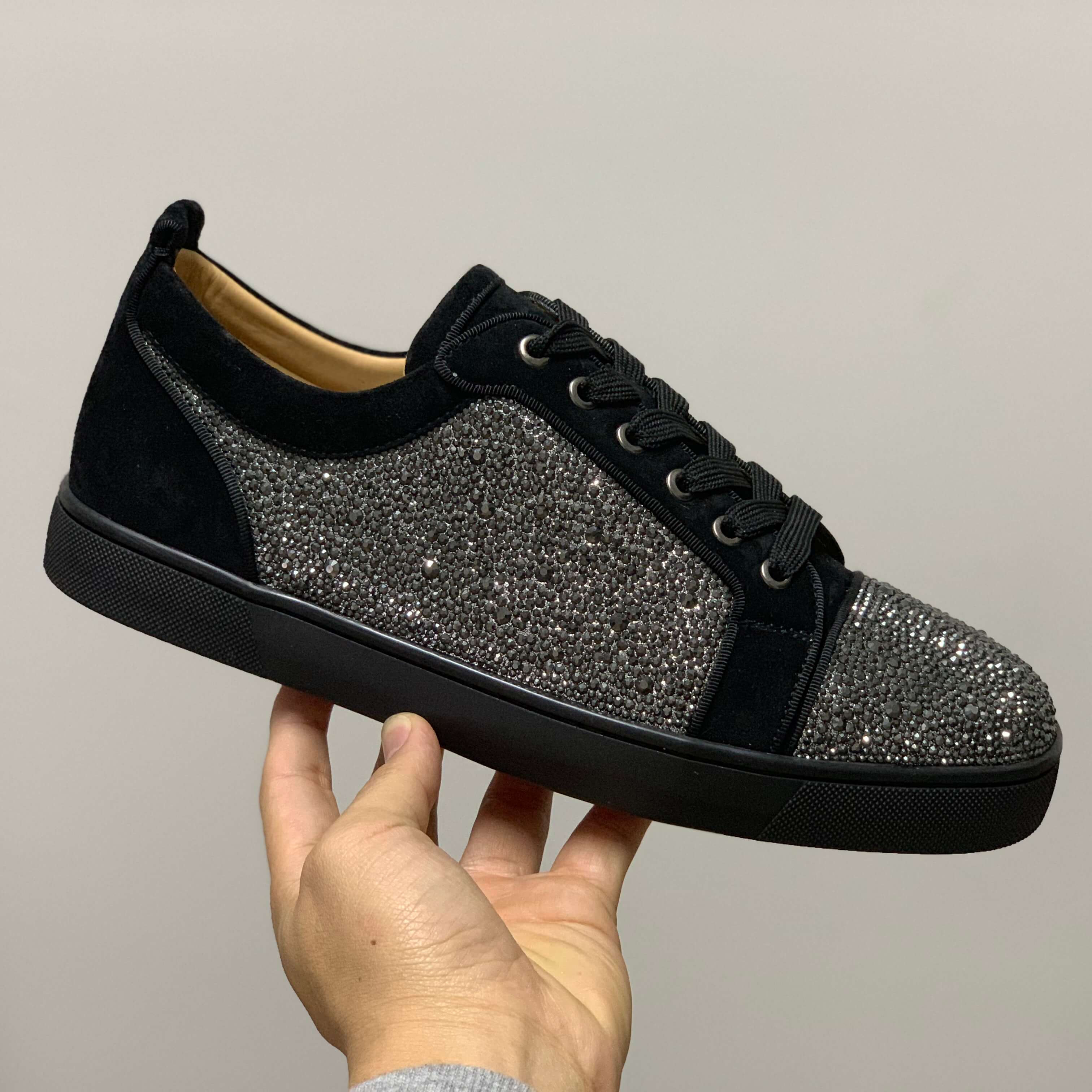 Christian Louboutin [50% Discount]  Louis Junior Mix Strass - DesignerGu