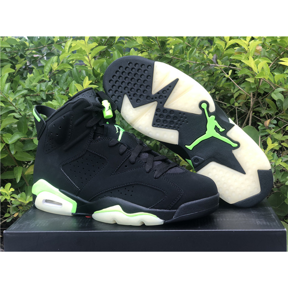 Jordan AJ 6 “Electric Green” Sneakers - DesignerGu