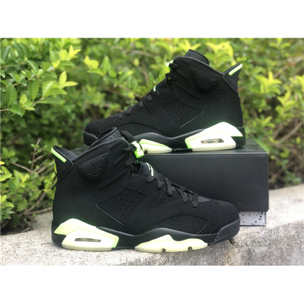 Jordan AJ 6 “Electric Green” Sneakers - DesignerGu