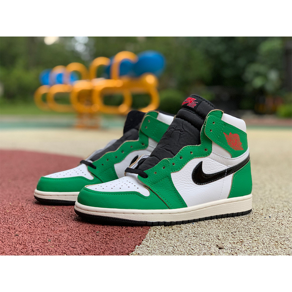 Jordan AJ1 High OG WMNS “Lucky Green” - DesignerGu