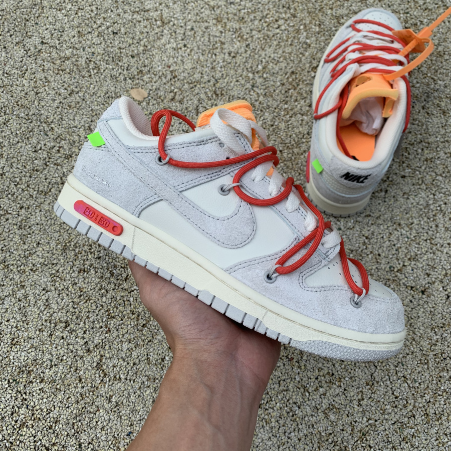 Nike Dunk Low Off-White Lot 40 - DesignerGu