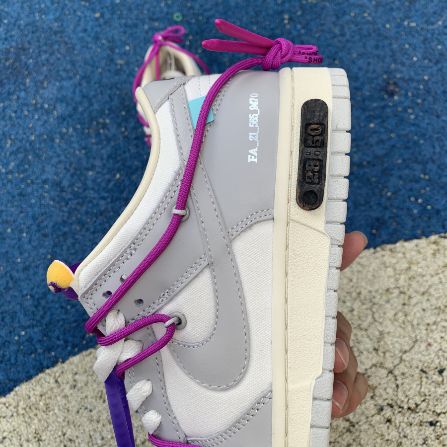 Nike X Off-White Dunk Low Lot 28 