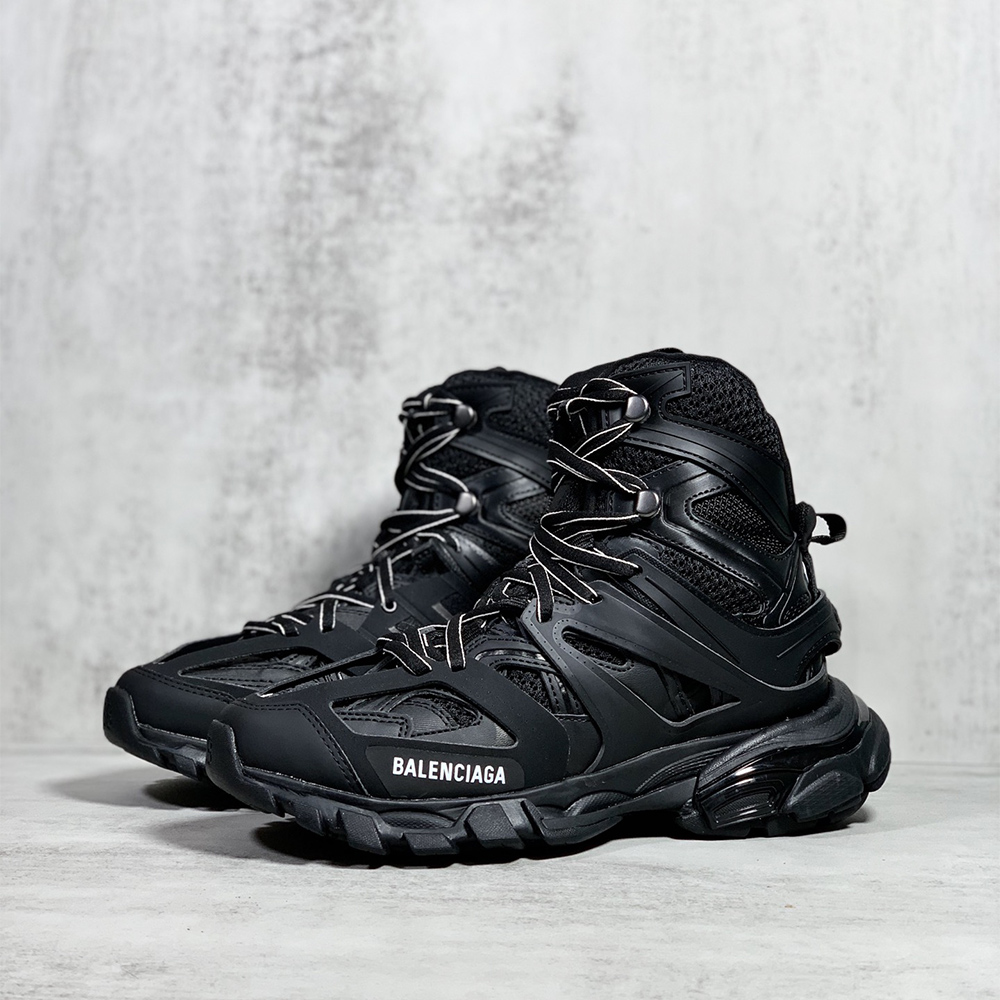 Balenciaga Men's Track Hike Sneaker In Black - DesignerGu