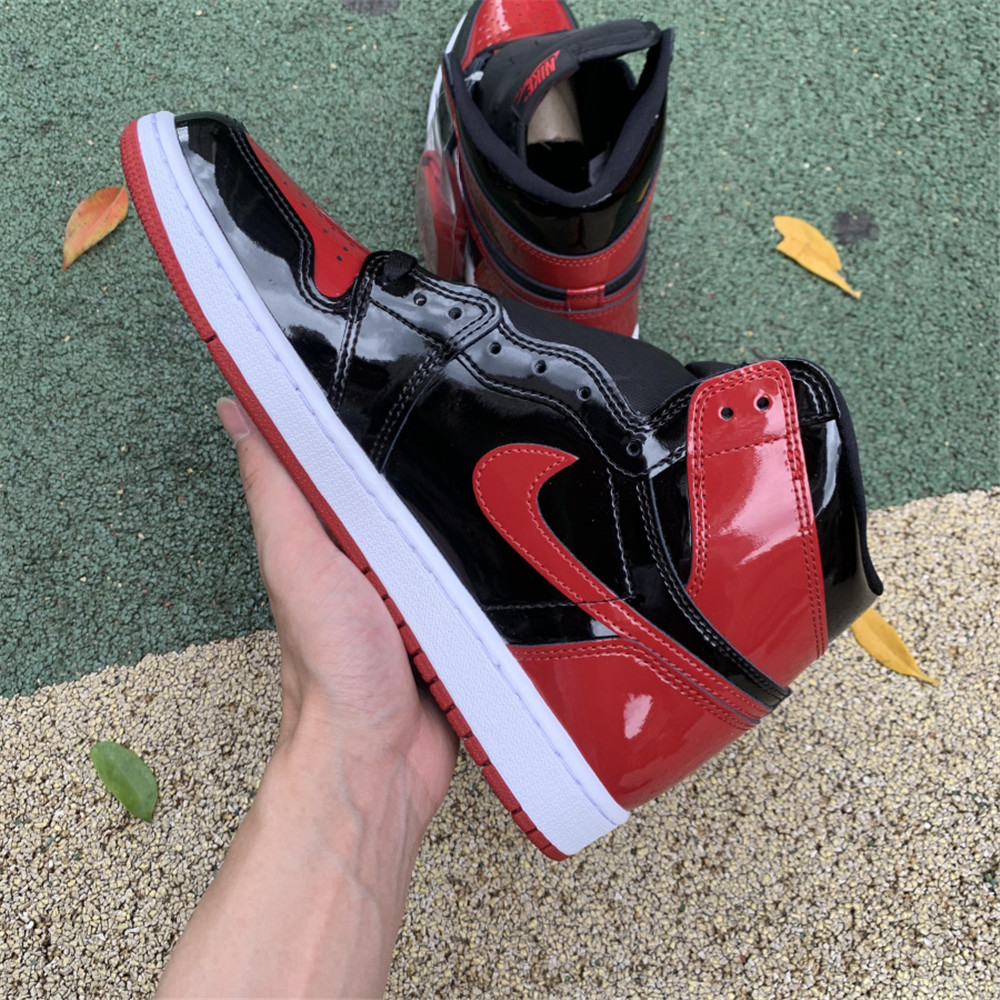 Jordan AJ1 High OG “Bred Patent” - DesignerGu