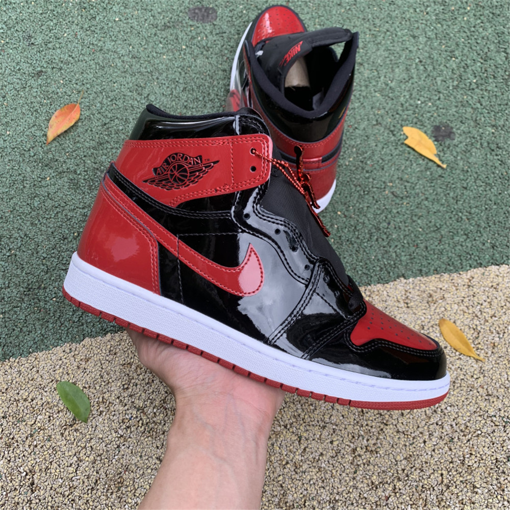 Jordan AJ1 High OG “Bred Patent” - DesignerGu