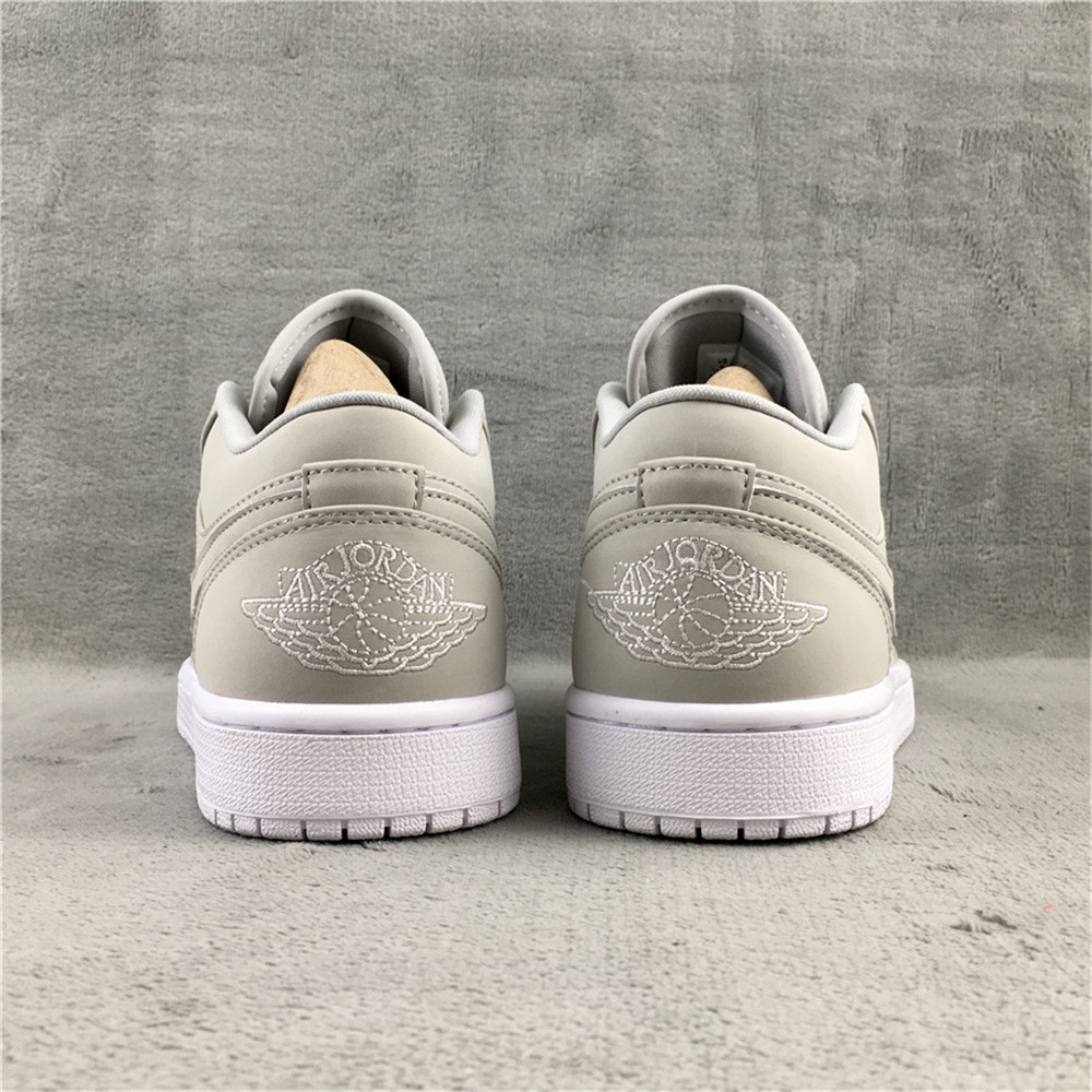 Jordan AJ1 Low Grey Fog Sneaker DC0774-002 - DesignerGu