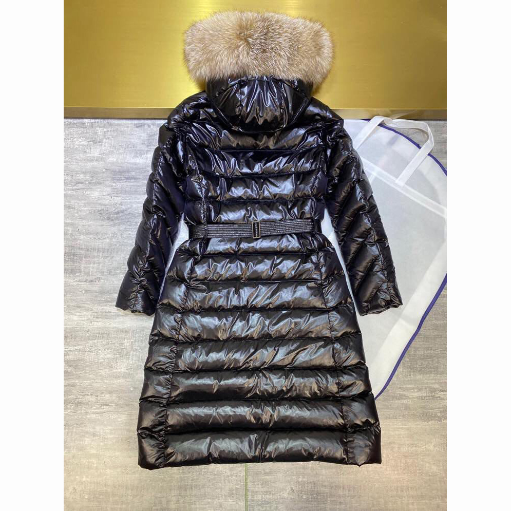 Moncler Black Down Long Jacket - DesignerGu