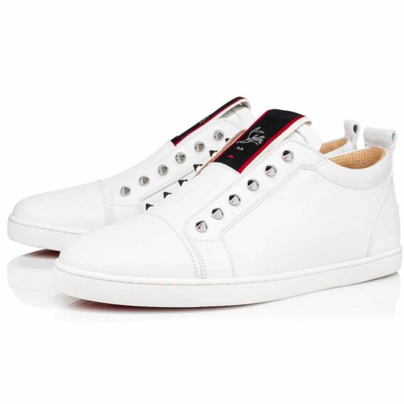 Christian Louboutin F.A.V Fiqeu A Vontade White Calf  - DesignerGu