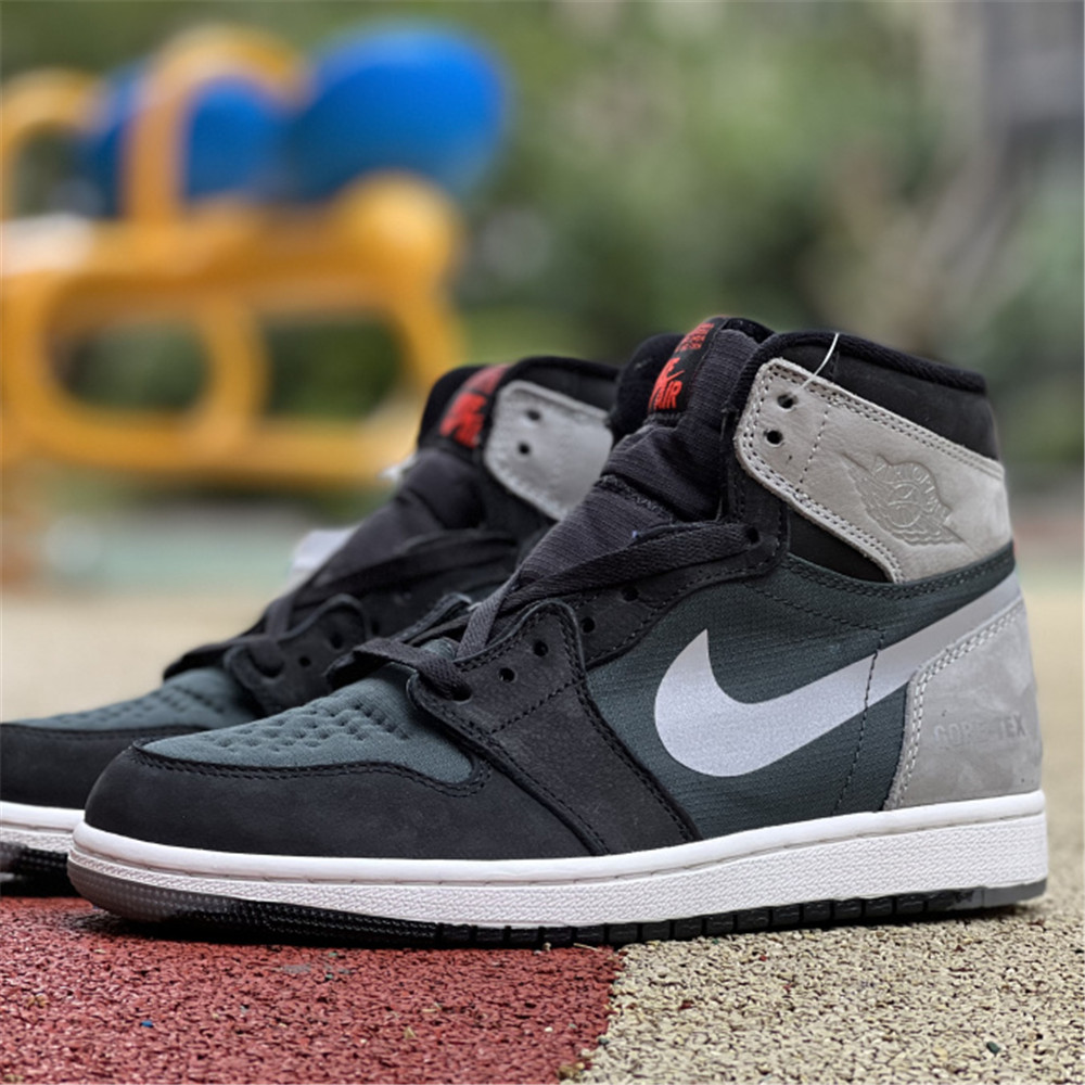 Jordan AJ1 GT Element Sneaker In Black&Grey Gore-Tex DB2889-001 - DesignerGu