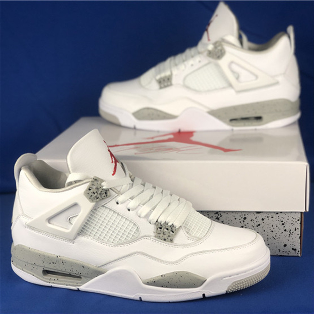 Jordan AJ 4 “White Oreo”  Sneaker CT8527-100 - DesignerGu