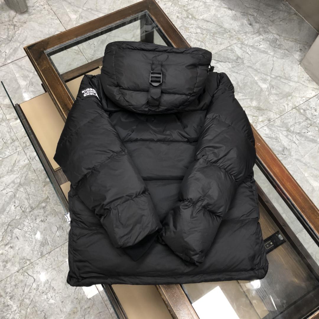 Burberry Logo Print Down Jacket - DesignerGu