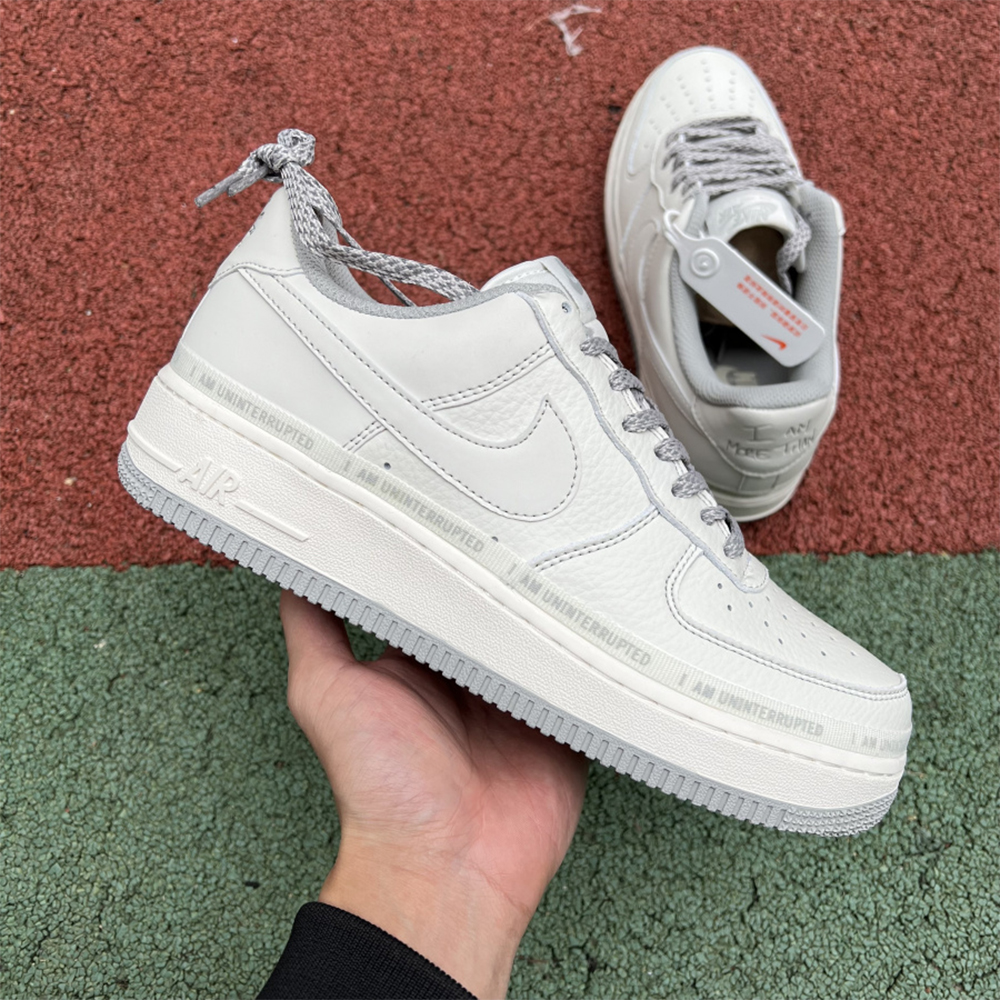 Nike Air Force 1 Grey Sneaker - DesignerGu