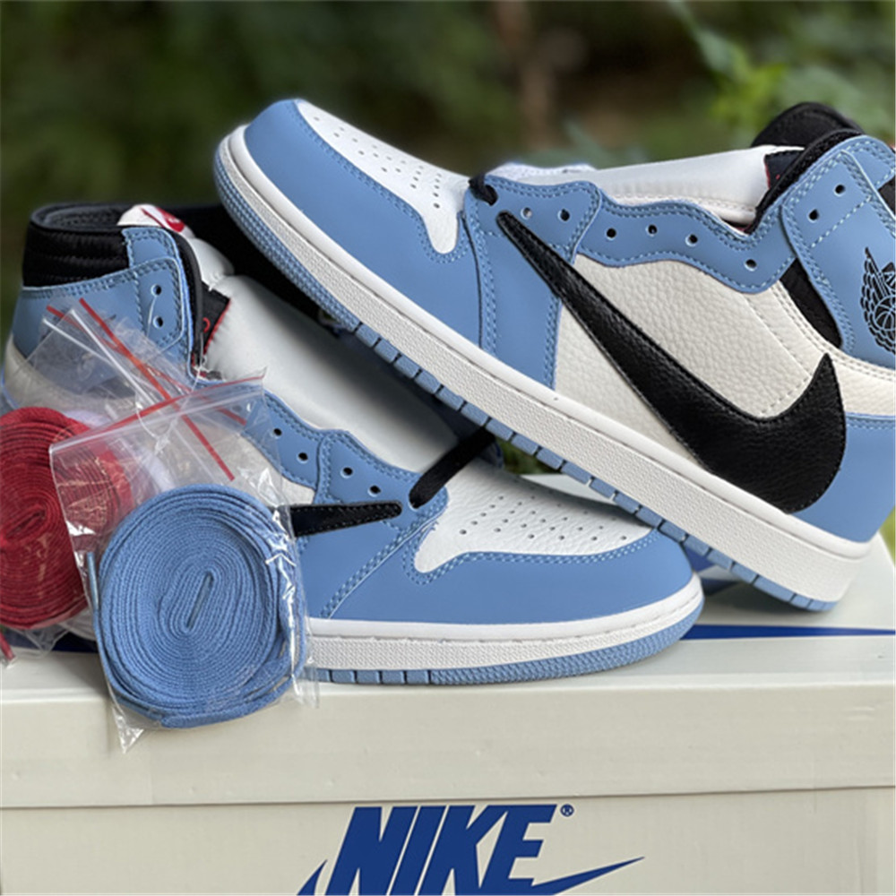 Jordan AJ1& T S Union Blue Sneaker DH3277 108. - DesignerGu