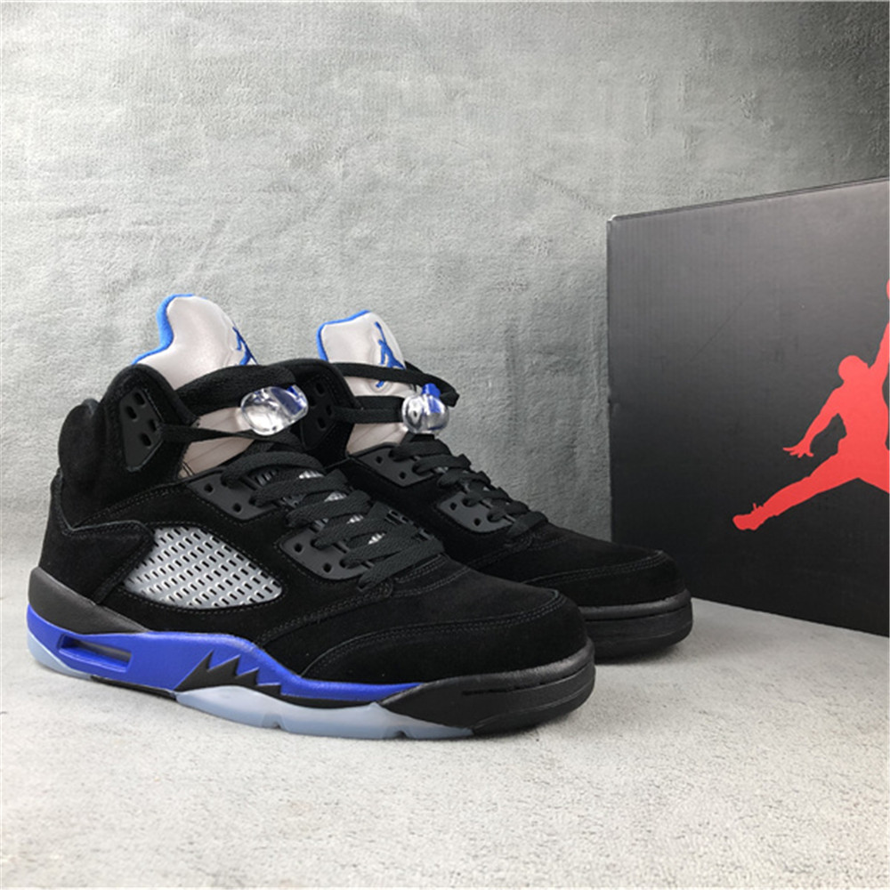 Jordan AJ5 “Racer Blue” Sneaker - DesignerGu