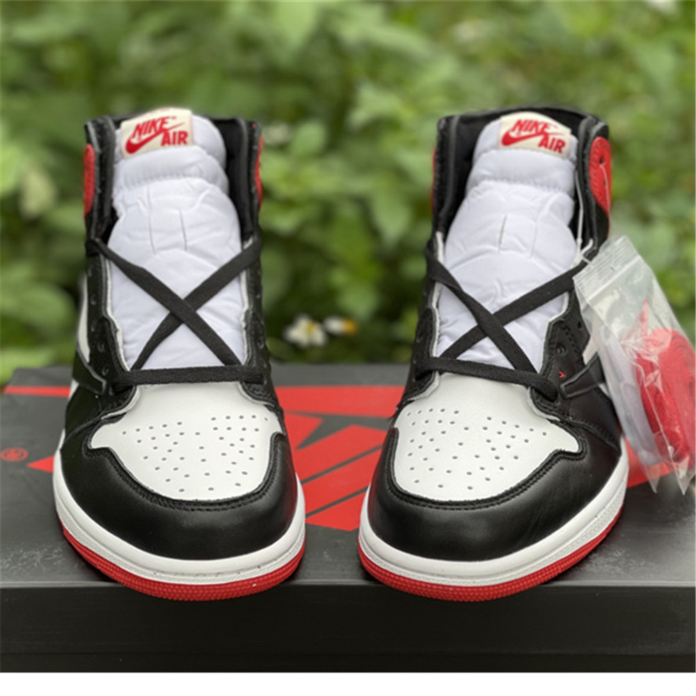 Jordan AJ1 Sneaker In Red&Black DH3227  - DesignerGu