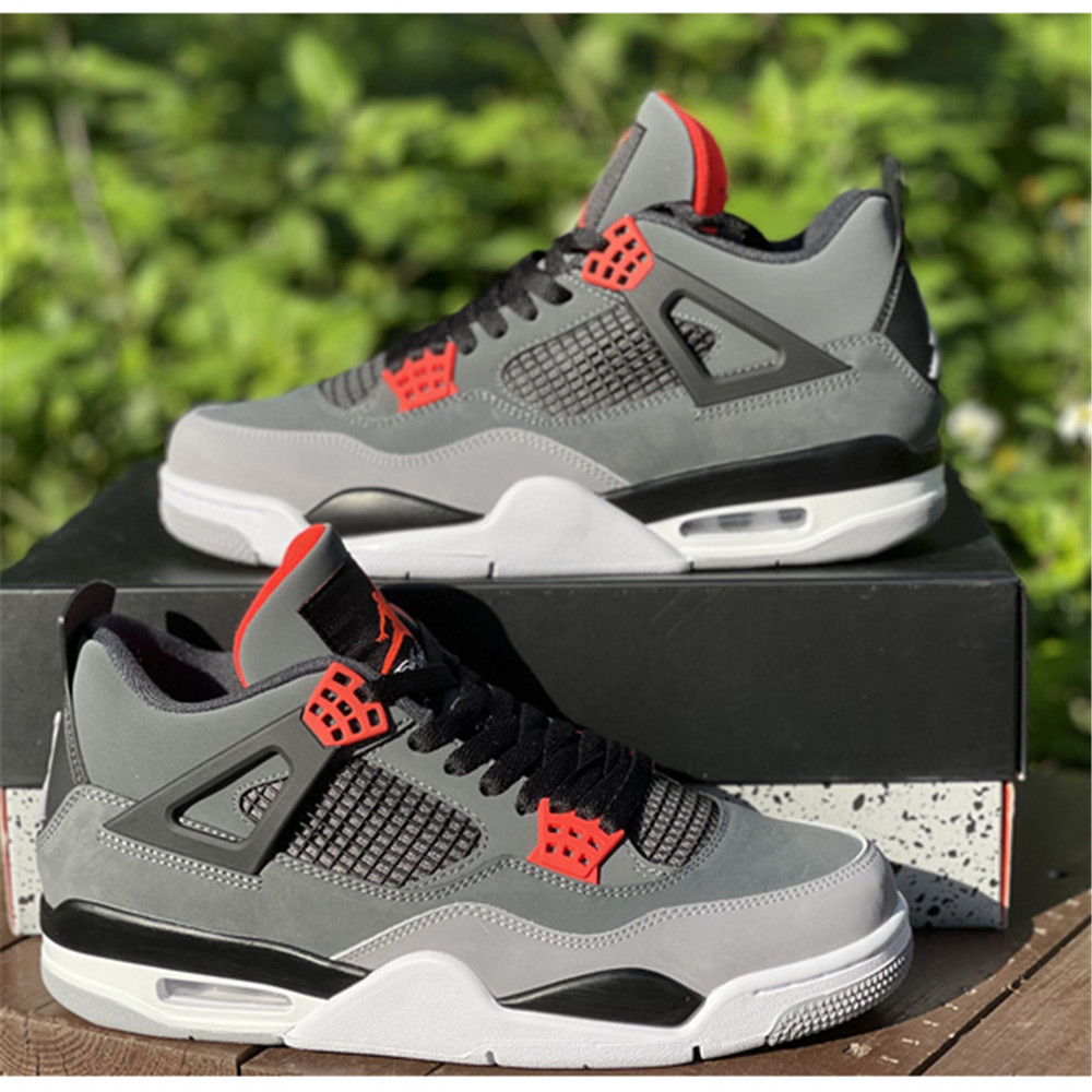 Jordan AJ4 'Infrared' Sneaker - DesignerGu