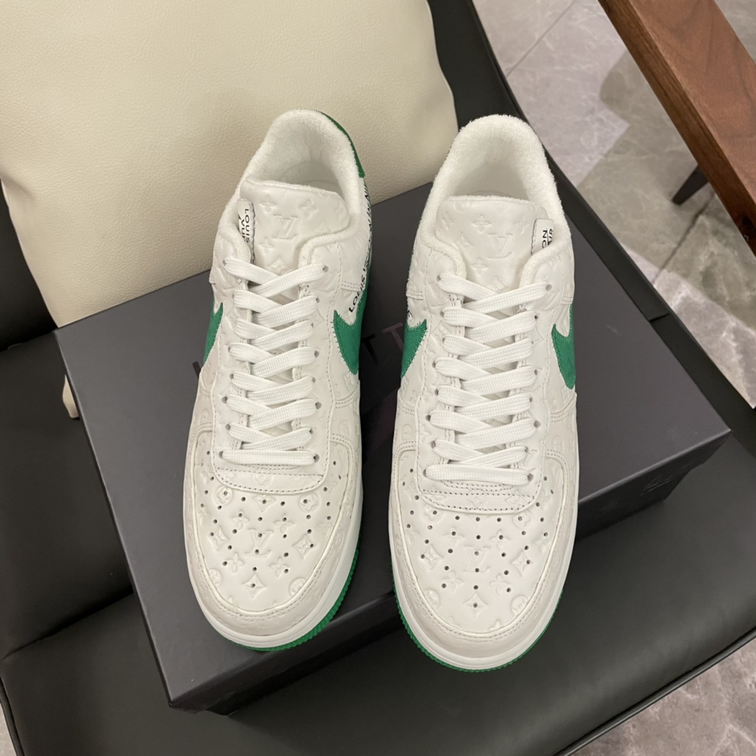 Louis Vuitton X Nike Air Force 1 Sneaker In White - DesignerGu