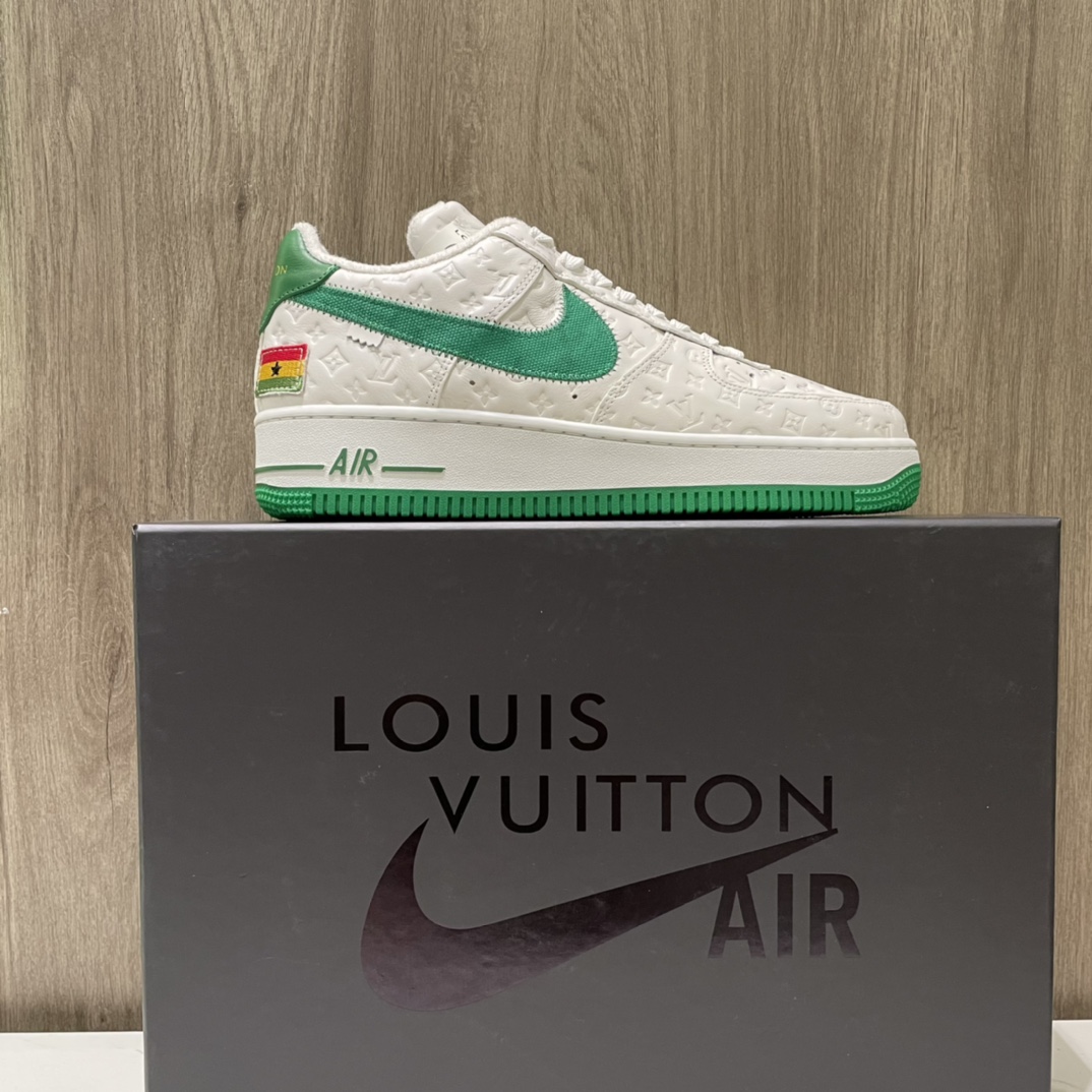 Louis Vuitton X Nike Air Force 1 Sneaker In White - DesignerGu