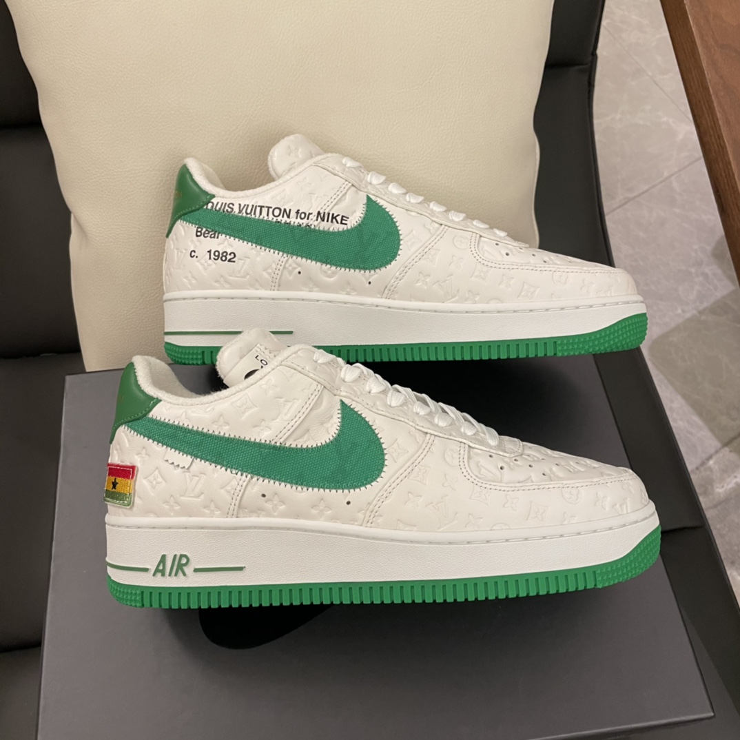 Louis Vuitton X Nike Air Force 1 Sneaker In White - DesignerGu