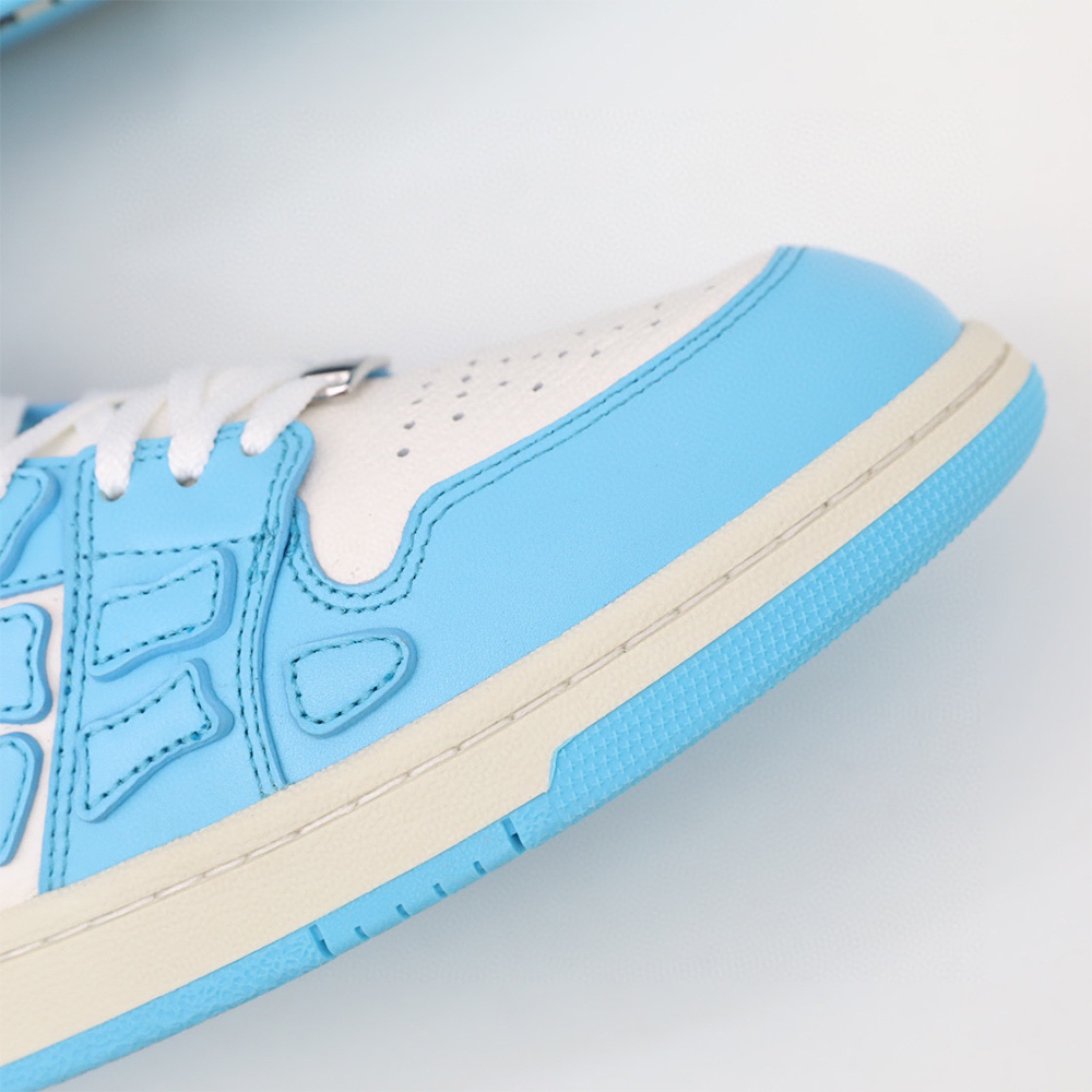 Amiri Skel-Top Hi Sneaker Blue/White - DesignerGu