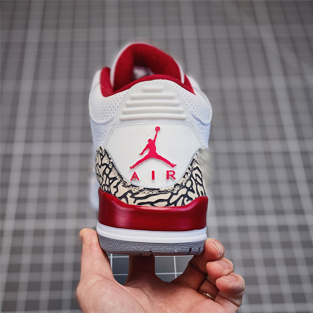 Air Jordan 3 Retro 'Cardinal Red' CT8532-126 Sneaker - DesignerGu