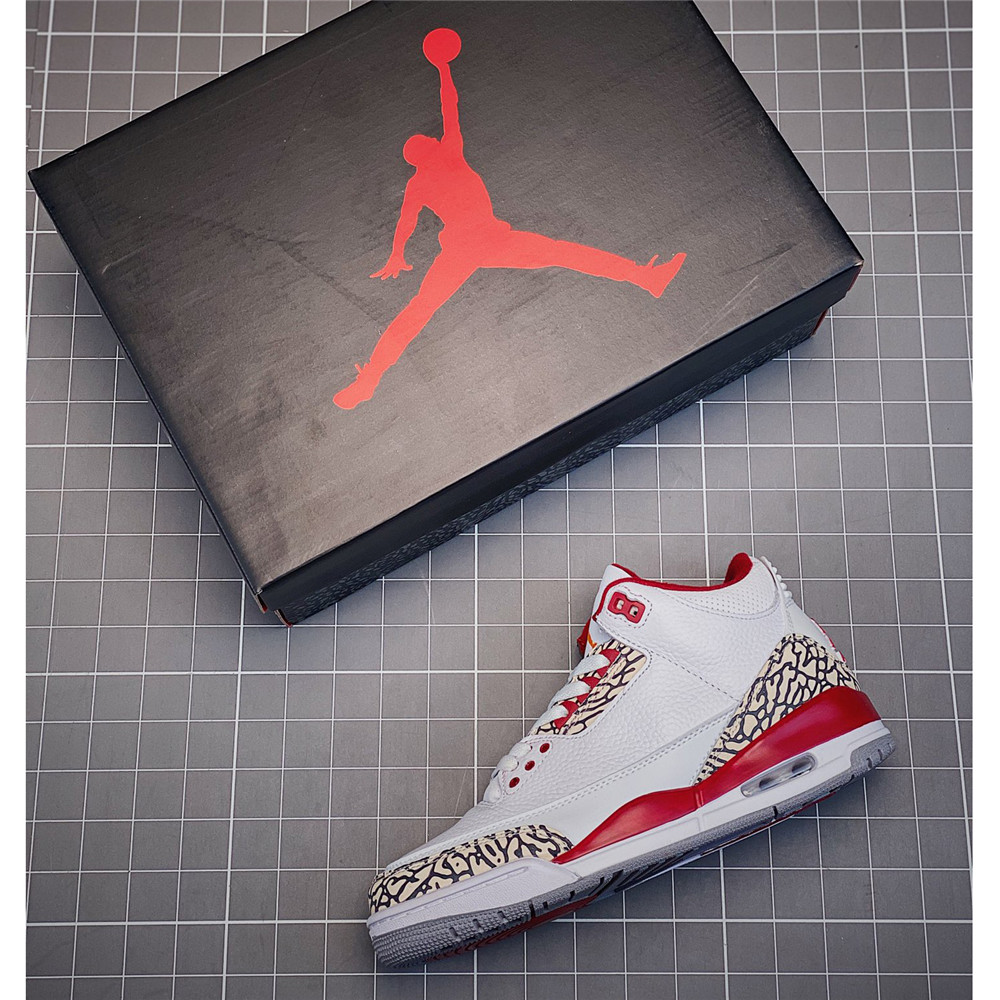 Air Jordan 3 Retro 'Cardinal Red' CT8532-126 Sneaker - DesignerGu